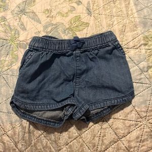 12-18 month jean shorts with pockets